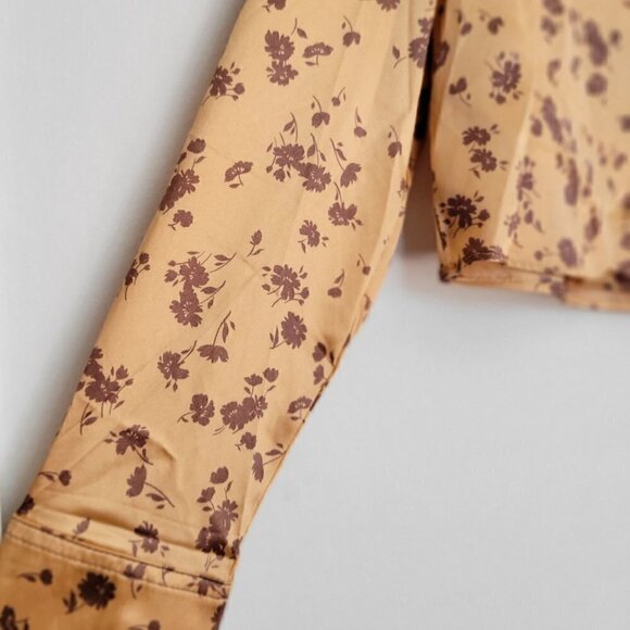 ZARA Long Sleeve Cropped Top Women Size XS - Picture 5 of 12